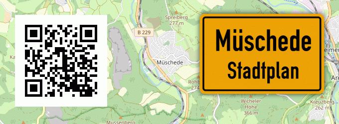 Stadtplan Müschede