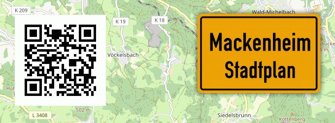 Stadtplan Mackenheim