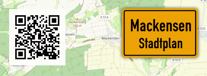 Stadtplan Mackensen
