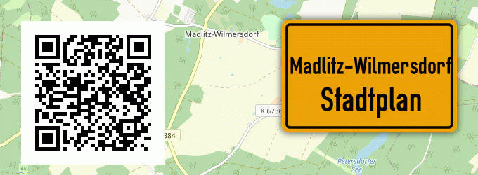 Stadtplan Madlitz-Wilmersdorf