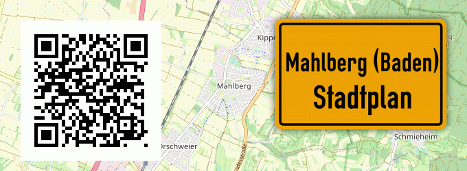 Stadtplan Mahlberg (Baden)