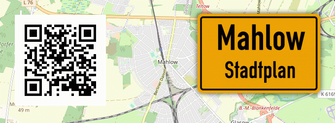 Stadtplan Mahlow