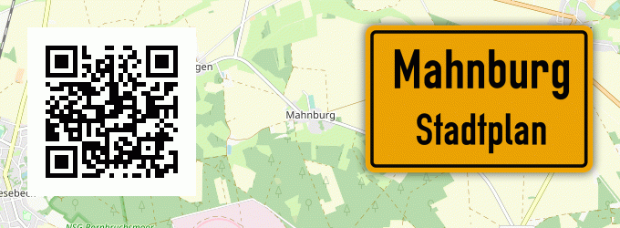 Stadtplan Mahnburg
