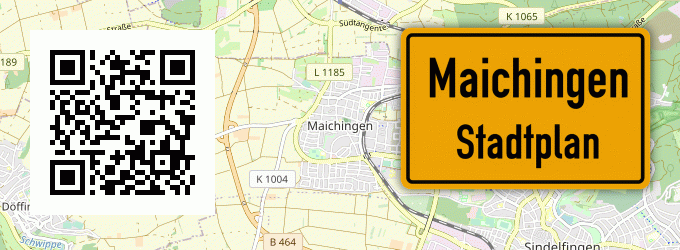 Stadtplan Maichingen
