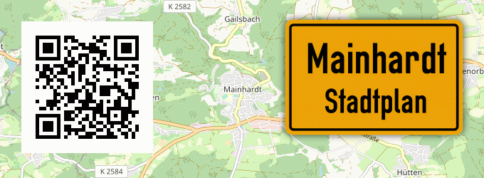 Stadtplan Mainhardt