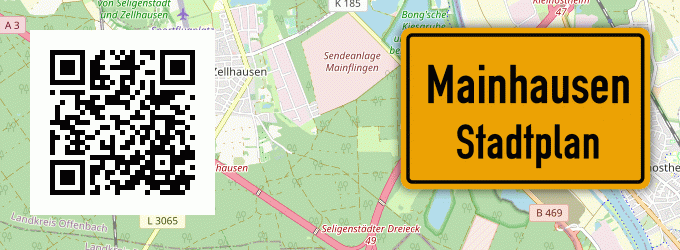 Stadtplan Mainhausen