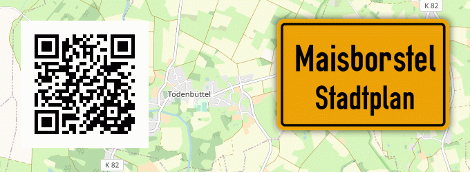 Stadtplan Maisborstel