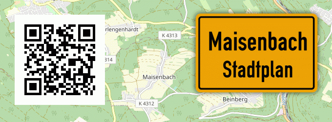 Stadtplan Maisenbach