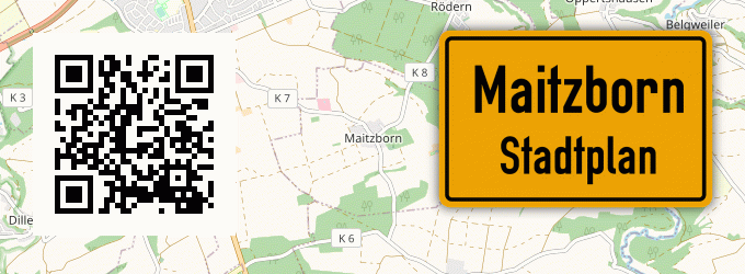 Stadtplan Maitzborn