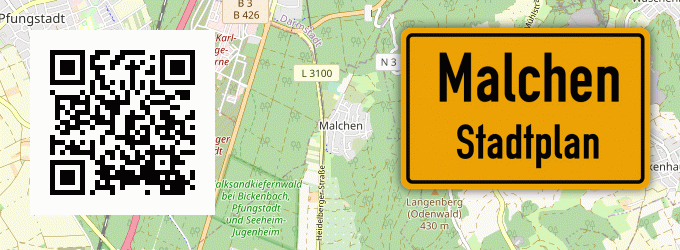 Stadtplan Malchen