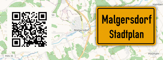 Stadtplan Malgersdorf