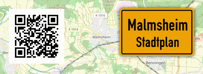 Stadtplan Malmsheim