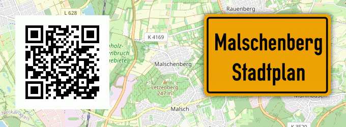 Stadtplan Malschenberg