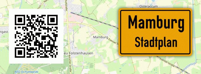 Stadtplan Mamburg