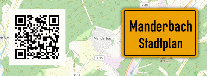 Stadtplan Manderbach