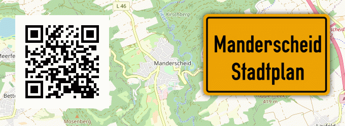 Stadtplan Manderscheid