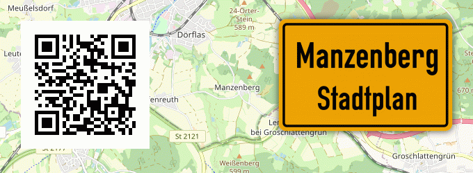 Stadtplan Manzenberg