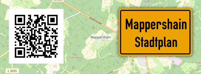 Stadtplan Mappershain