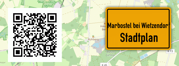 Stadtplan Marbostel bei Wietzendorf