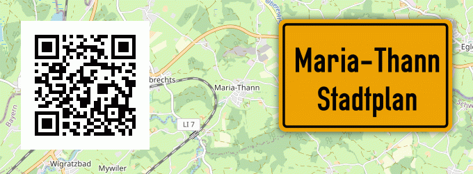 Stadtplan Maria-Thann