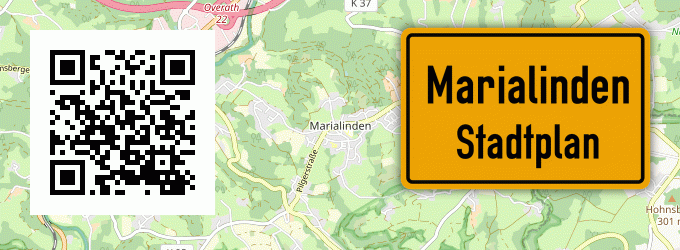 Stadtplan Marialinden