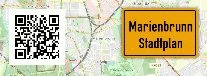Stadtplan Marienbrunn