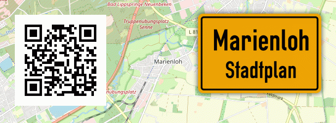 Stadtplan Marienloh