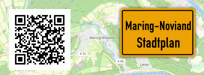 Stadtplan Maring-Noviand