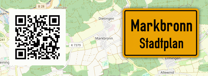Stadtplan Markbronn