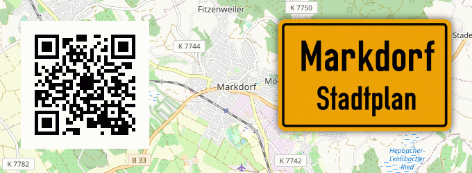 Stadtplan Markdorf