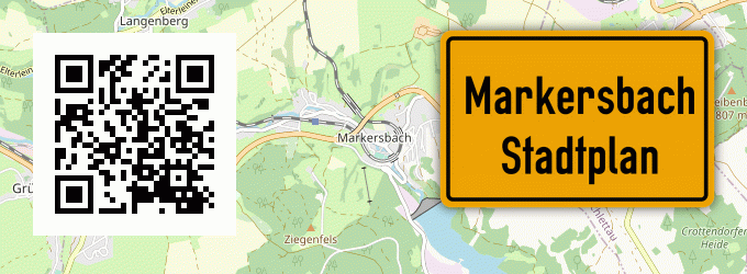 Stadtplan Markersbach