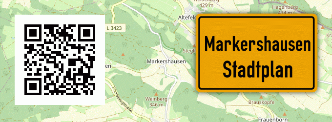 Stadtplan Markershausen