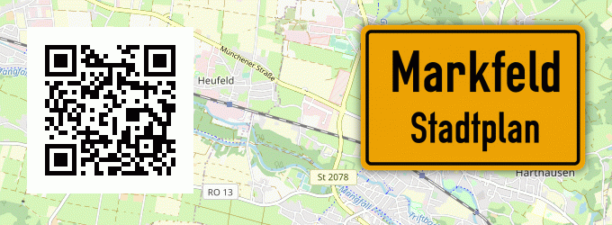 Stadtplan Markfeld