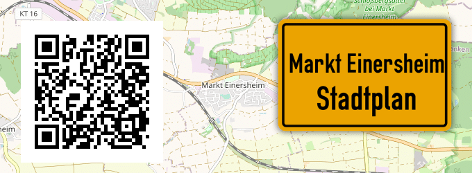 Stadtplan Markt Einersheim