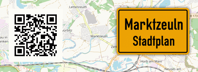 Stadtplan Marktzeuln