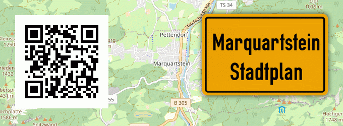 Stadtplan Marquartstein