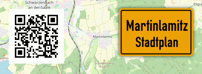Stadtplan Martinlamitz