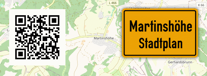 Stadtplan Martinshöhe, Pfalz
