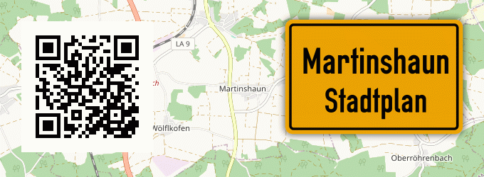 Stadtplan Martinshaun