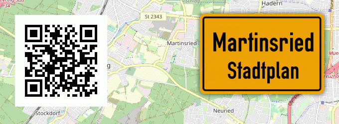 Stadtplan Martinsried
