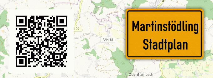 Stadtplan Martinstödling