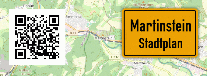 Stadtplan Martinstein