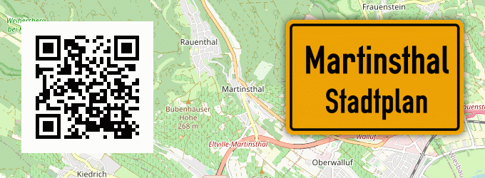 Stadtplan Martinsthal