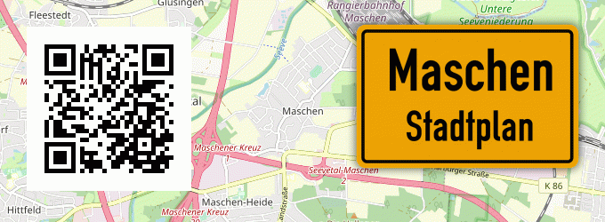 Stadtplan Maschen