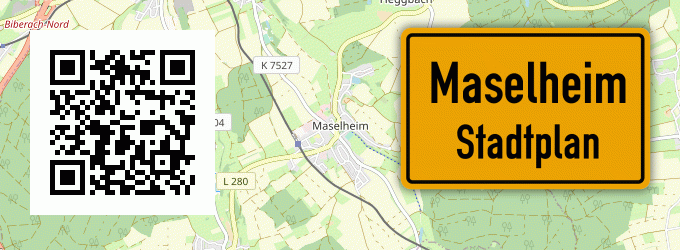 Stadtplan Maselheim