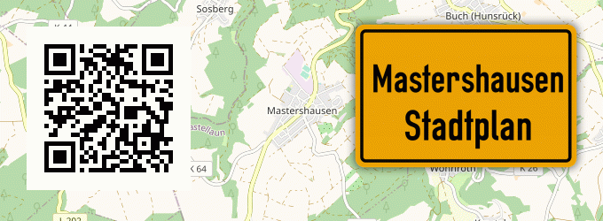 Stadtplan Mastershausen