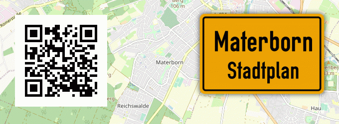 Stadtplan Materborn