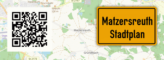 Stadtplan Matzersreuth