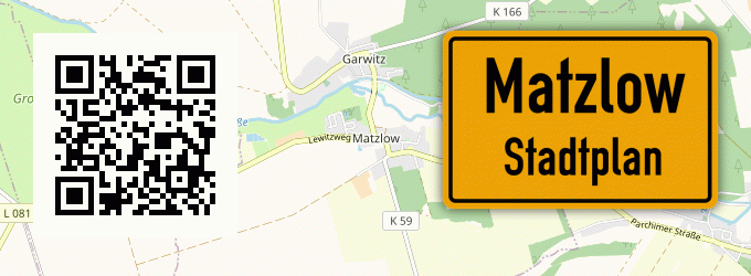Stadtplan Matzlow