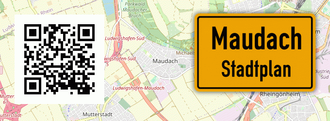 Stadtplan Maudach